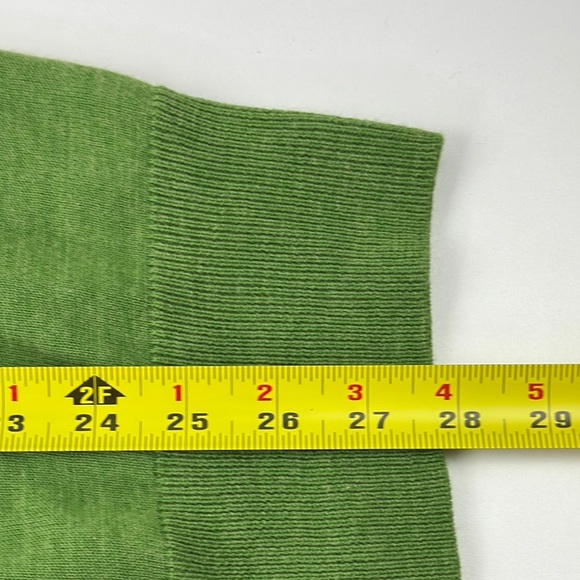 Britches Men's Vibrant Green V-Neck Knit Vest - Picture 8 of 9